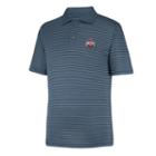 Men's Ohio State Buckeyes Linebacker Striped Polo, Size: Small, Grey (charcoal)