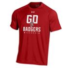 Men's Under Armour Wisconsin Badgers Nu Tech Tee, Size: Large, Multicolor