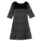 Girls 7-16 & Plus Size Mudd&reg; Crochet Yoke Dress, Size: 10, Oxford