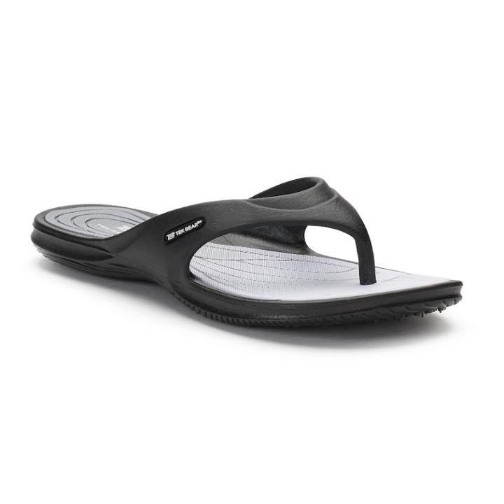 Women's Tek Gear&reg; Ombre Molded Sport Sandals, Size: Medium, Black