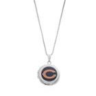 Chicago Bears Sterling Silver Locket, Women's, Size: 18