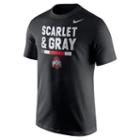 Men's Nike Ohio State Buckeyes Local Verbiage Tee, Size: Small, Black
