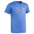 Boys 4-7 Under Armour Linear Logo Graphic Tee, Size: 6, Blue (navy)