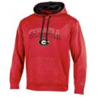 Men's Champion Georgia Bulldogs Embossed Hoodie, Size: Small, Red
