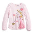 Disney's Sleeping Beauty Aurora Girls 4-10 Glittery Graphic Tee By Jumping Beans&reg;, Size: 6, Light Pink