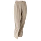 Petite Lee Comfort Waist Straight-leg Dress Pants, Women's, Size: 4p-short, Brown