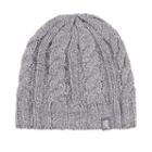 Women's Heat Holders Cable-knit Thermal Beanie, Light Grey