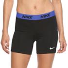 Women's Nike Cool Victory Base Layer Workout Shorts, Size: Xl, Grey