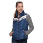 Juniors' So&reg; Puffer Vest, Teens, Size: Xl, Blue (navy)