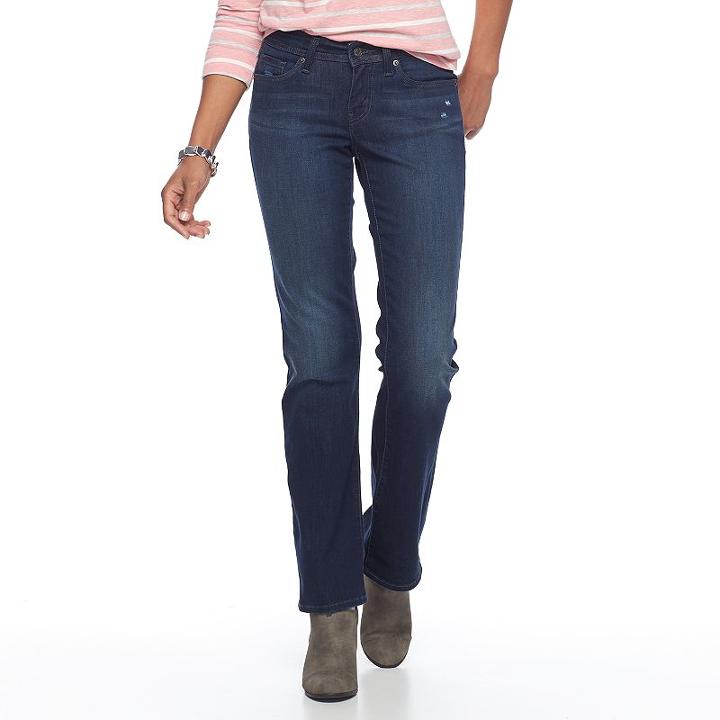 Women's Levi's&reg; 529&trade; Curvy Bootcut Jeans, Size: 31(us 12)s, Med Blue