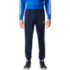 Men's Adidas Tricot Tapered Pants, Size: Small, Blue (navy)