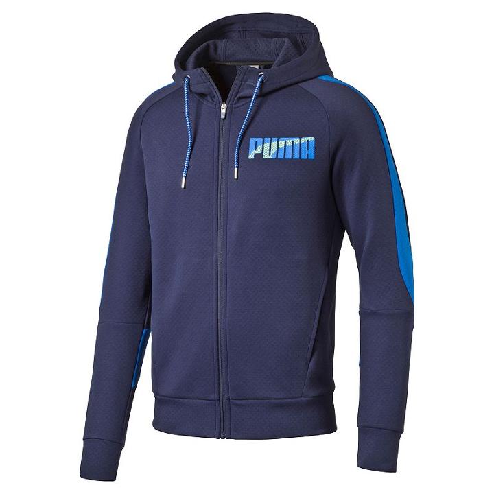 Men's Puma Evostripe Hoodie, Size: Medium, Blue