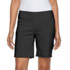 Women's Dana Buchman Pull-on Dress Shorts, Size: Xl, Black