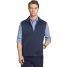 Men's Van Heusen Traveler Classic-fit Stretch Fleece Vest, Size: Large, Blue Other