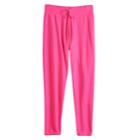 Girls 7-16 & Plus Size So&reg; Microfleece Leggings, Size: 14, Brt Pink