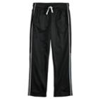 Boys 4-12 Jumping Beans&reg; Mesh Striped Athletic Pants, Size: 5, Black