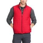 Big & Tall Chaps Packable Quilted Vest, Men's, Size: 3xl Tall, Red