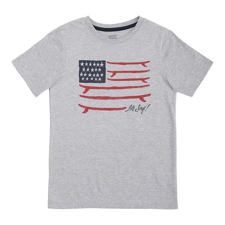 Boys 8-20 French Toast Graphic Tee, Boy's, Size: Medium, Med Grey