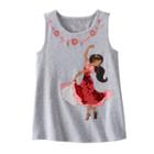 Disney's Elena Of Avalor Girls 4-7 Lace Back Swing Tank Top By Jumping Beans&reg;, Girl's, Size: 4, Light Grey