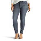 Plus Size Lee Rebound Slim Fit Skinny Jeans, Women's, Size: 24w Petite, Dark Blue