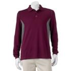 Men's Grand Slam Classic-fit Solid Driflow Performance Golf Polo, Size: Xxl, Purple Oth