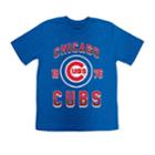 Boys 8-20 Chicago Cubs Stitches Basic Tee, Size: S 8, Blue
