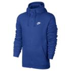 Men's Nike Club Fleece Hoodie, Size: Small, Blue Other