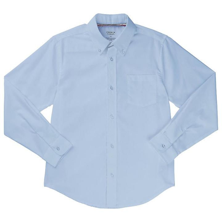 Boys 4-20 French Toast School Uniform Oxford Button-down Dress Shirt, Size: 20, Blue