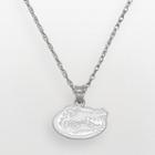 Florida Gators Sterling Silver Logo Pendant, Women's, Size: 18, Multicolor