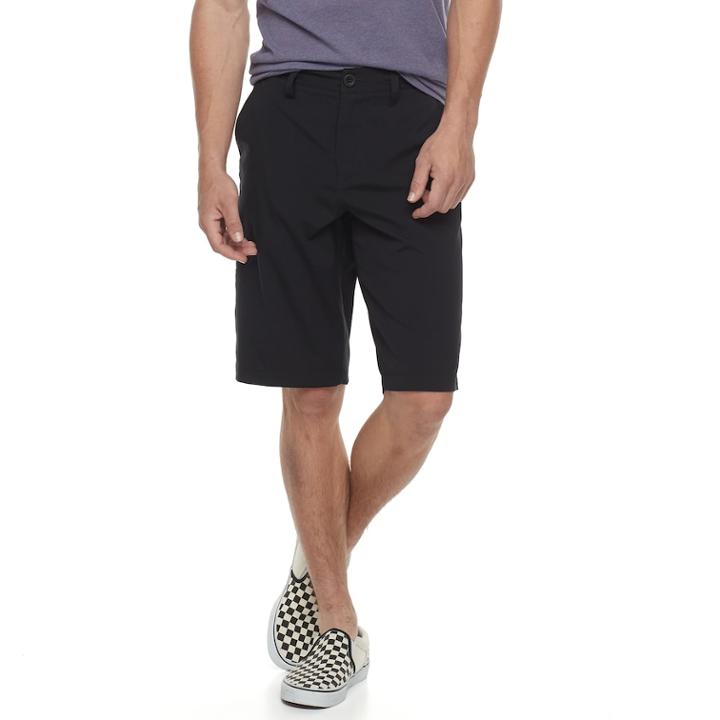 Men's Urban Pipeline Maxflex Stretch Shorts, Size: 35, Black
