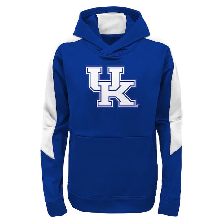 Boys 8-20 Kentucky Wildcats Hyperlink Pullover Hoodie, Size: S 8, Blue Other
