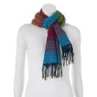 Softer Than Cashmere? Ombre Zigzag Oblong Scarf, Women's, Ovrfl Oth