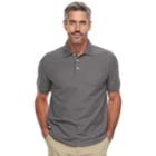 Men's Croft & Barrow&reg; Polo, Size: Large, Grey