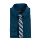 Boys 8-20 Van Heusen Iridescent Shirt & Tie Set, Size: 18-20, Green Oth