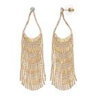 Jennifer Lopez Nickel Free Fringe Drop Earrings, Women's, Gold