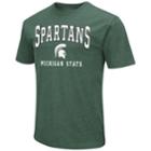 Men's Campus Heritage Michigan State Spartans Team Color Tee, Size: Xl, Green