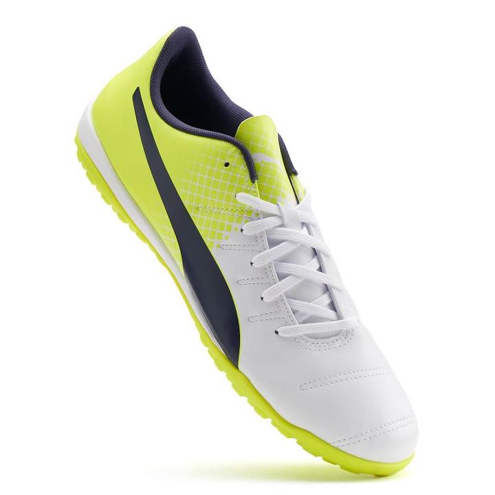 Puma Evopower 4.3 Tricks Tt Men's Soccer Shoes, Size: 11.5, White