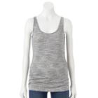 Plus Size Apt. 9&reg; Everyday Scoopneck Tank, Women's, Size: 2xl, Grey Other