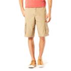 Men's Dockers D3 Classic-fit Standard Washed Cargo Shorts, Size: 42, Beig/green (beig/khaki)