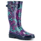 Western Chief Floral Camoflauge Women's Waterproof Rain Boots, Size: 6, Multi