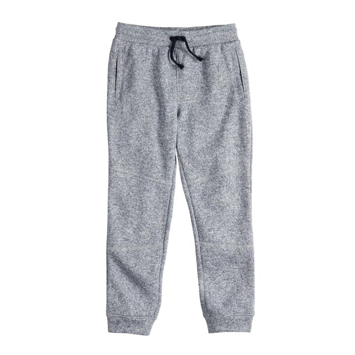 Boys 4-12 Sonoma Goods For Life&trade; Fleece Jogger Pants, Size: 5, Dark Blue