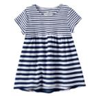 Girls 4-10 Jumping Beans&reg; Striped & Patterned Tunic Top, Girl's, Size: 6, Blue
