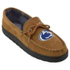 Men's Wide-width Penn State Nittany Lions Microsuede Moccasins, Size: 12, Brown