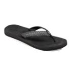Reef Zen Braid Women's Sandals, Size: 9, Black