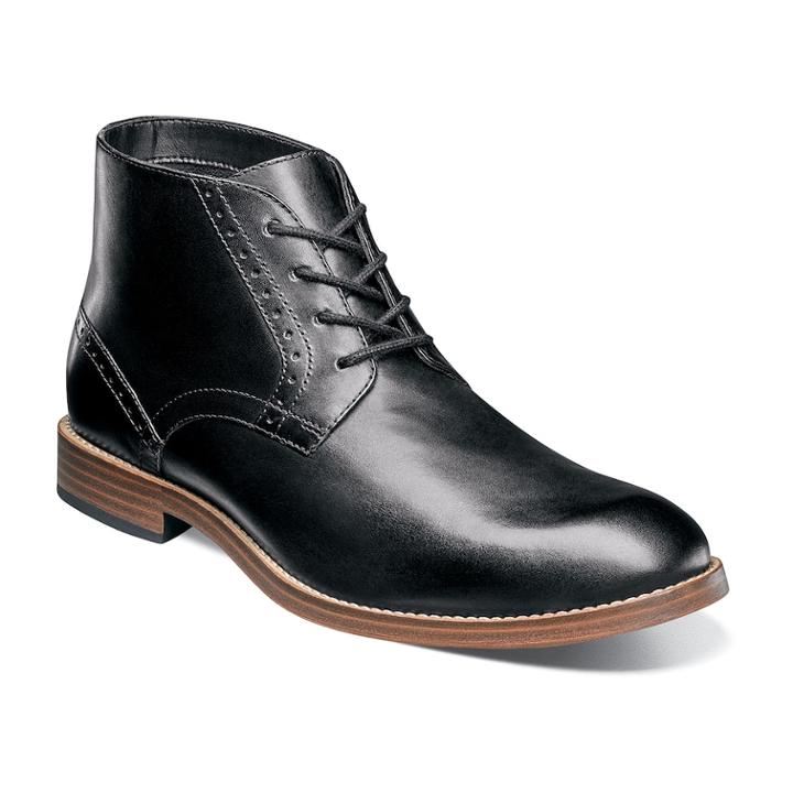 Nunn Bush Middleton Men's Chukka Boots, Size: 9 Wide, Black