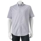 Big & Tall Croft & Barrow&reg; True Comfort Classic-fit Stretch Button-down Shirt, Men's, Size: 4xb, Grey