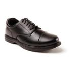 Deer Stags 902 Crest Men's Cap Toe Oxford Shoes, Size: Medium (10.5), Black