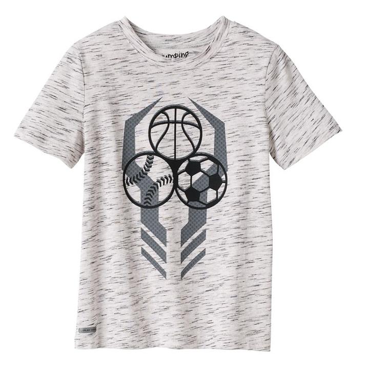 Boys 4-10 Jumping Beans&reg; Play Cool Sporty Graphic Tee, Boy's, Size: 4, White