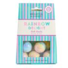 Brompton & Langley Rainbow Delight Bath Bombs, Multicolor