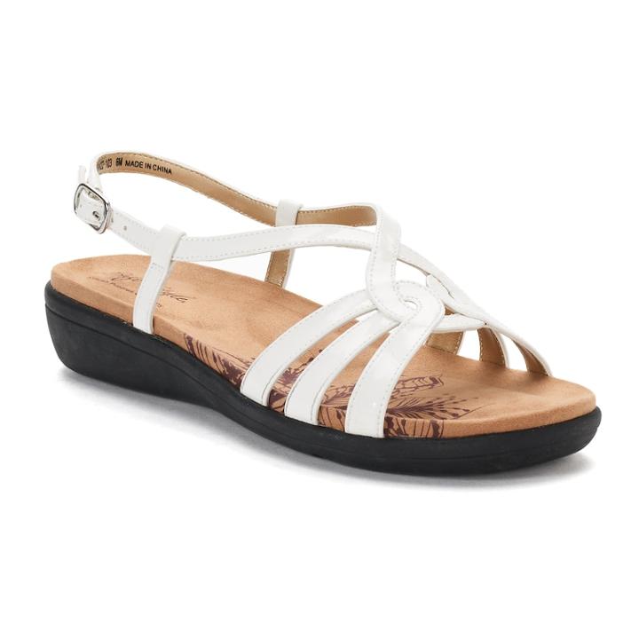 Soft Style By Hush Puppies Patrese Women's Sandals, Size: Medium (12), White